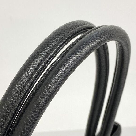 Chanel Medaillon Black Leather Tote Bag (Pre-Owned) - Picture 4 of 10